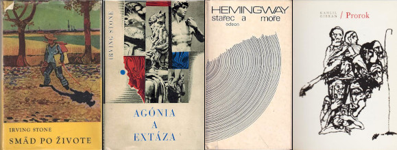 I. Stone, K. Gibran, E. Hemingway I. Stone, K. Gibran, E. Hemingway